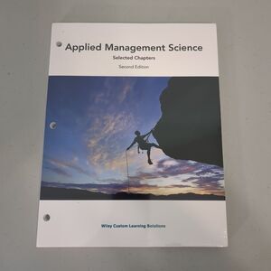 Applied Management Science Textbook